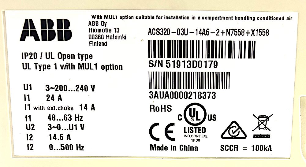 ACS320-03U-14A6-2+N7558+X1558