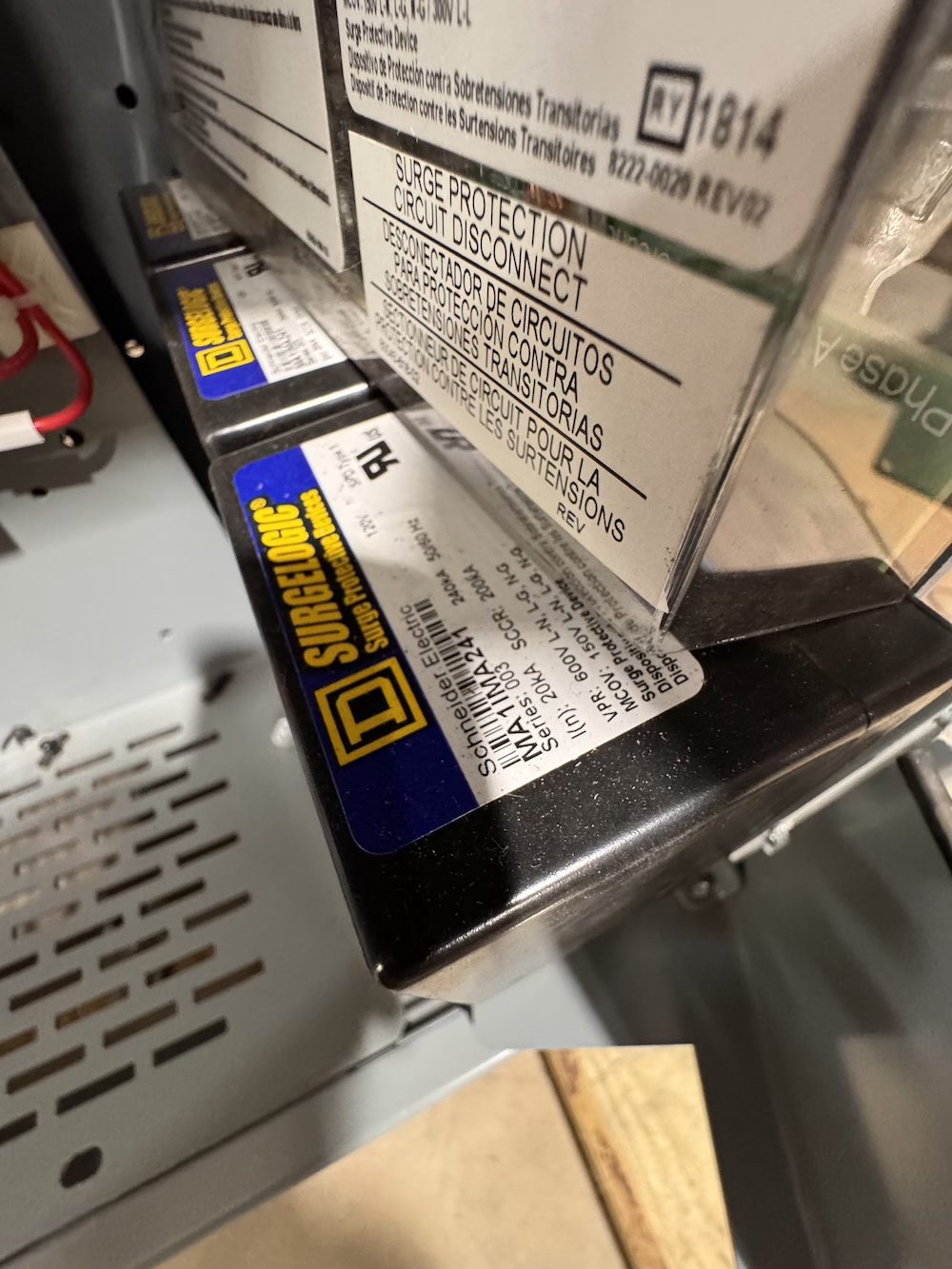 Square D DSP341200208N178L-SER-240SPD-PM5500-LI-RECON