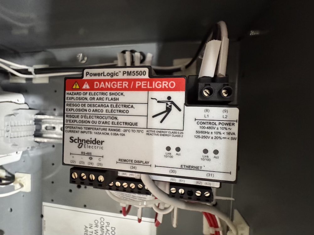 Square D DSP341200208N178L-SER-240SPD-PM5500-LI-RECON