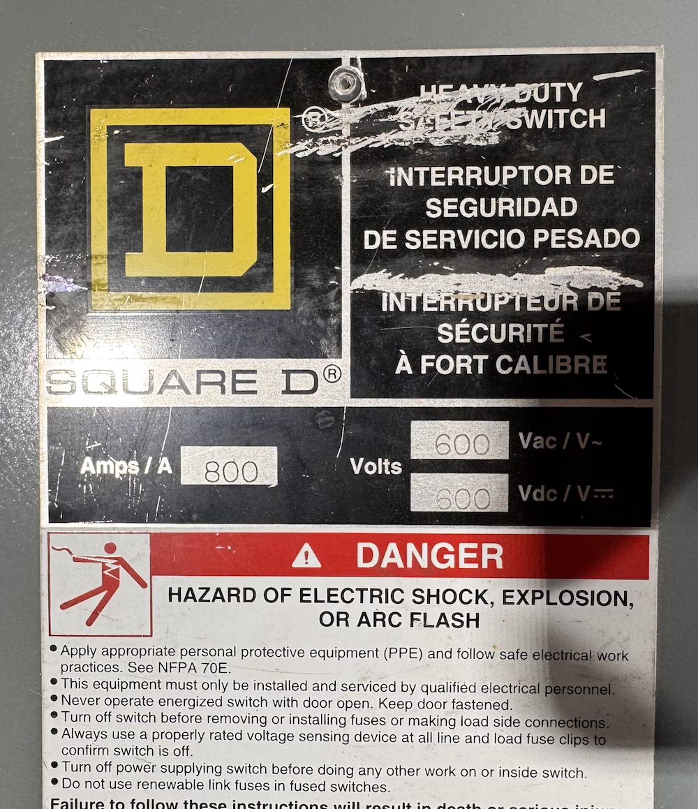 Square D HU367R-RECON