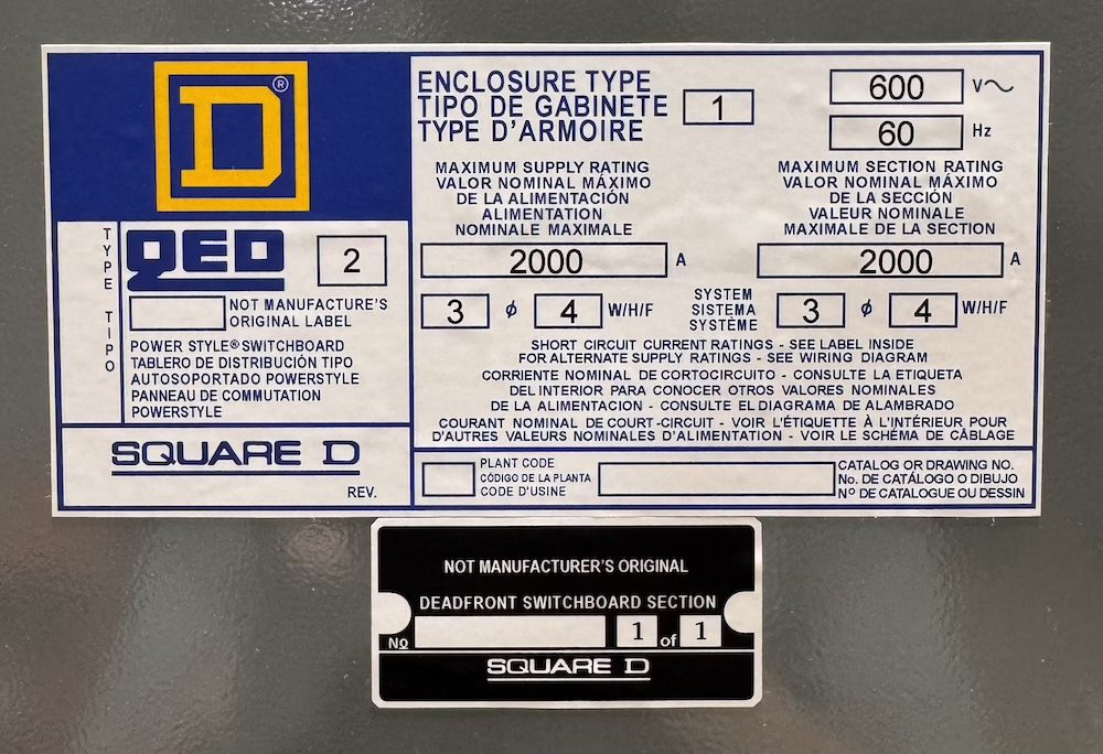Square D DDP342000600N136M-NML-RECON