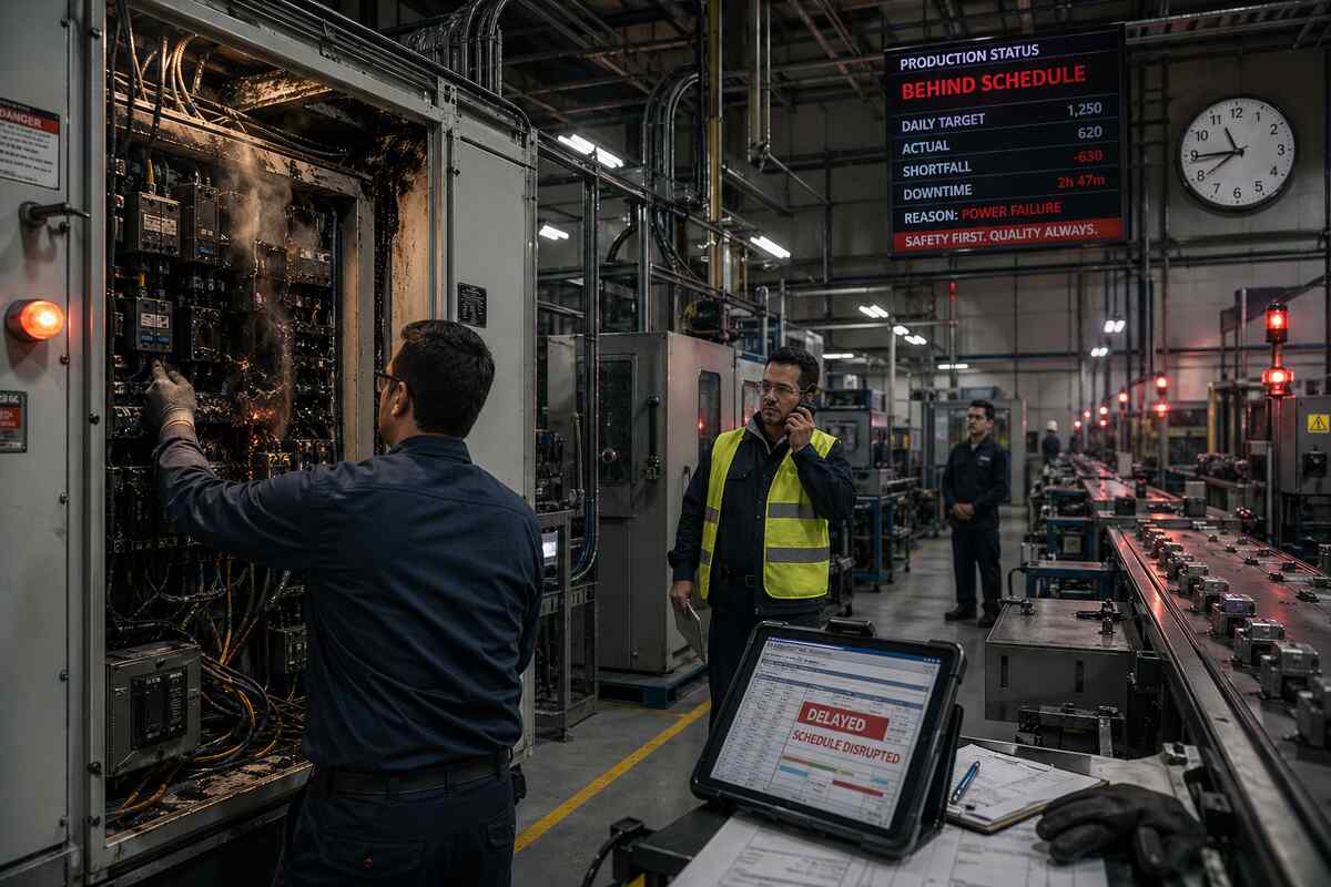 industrial-electrical-panel-overloaded-circuits-breaker-tripping