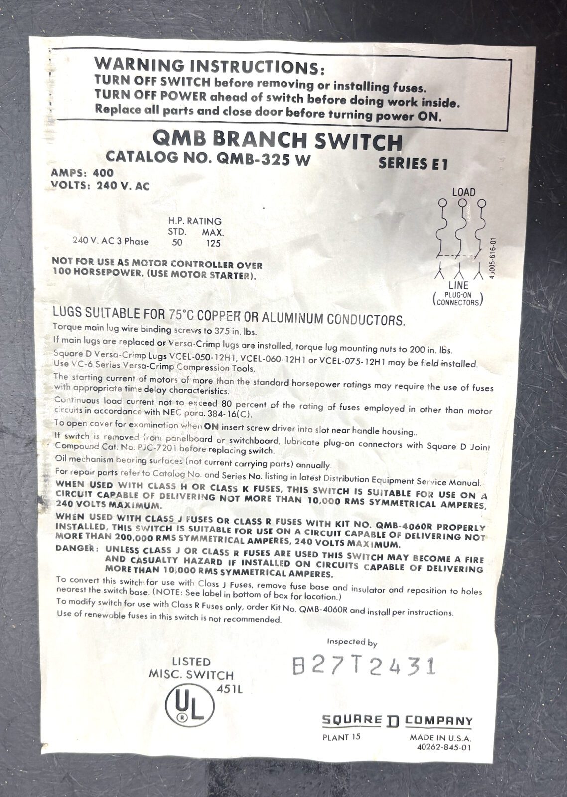 QMB325W