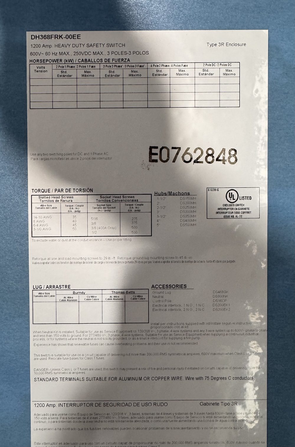 DH368FRK-00EE-NIB