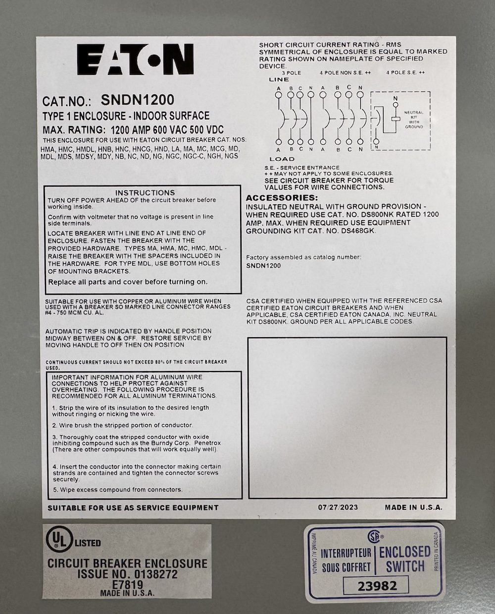 SNDN1200-NIB
