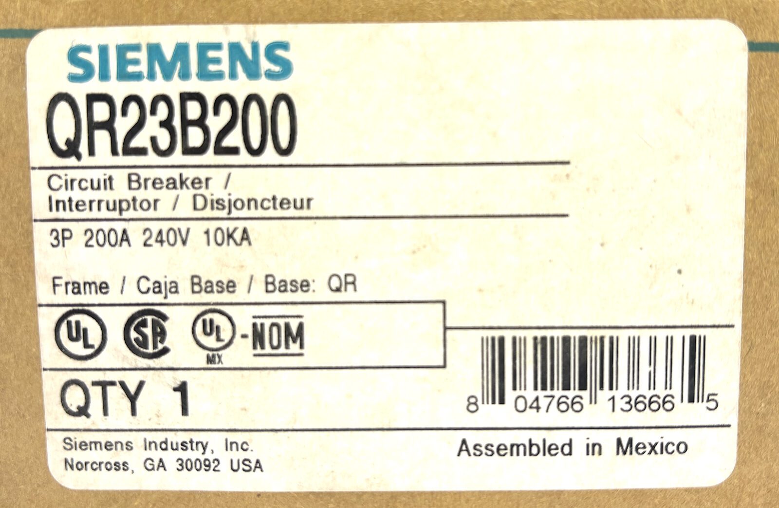 QR23B200-NIB