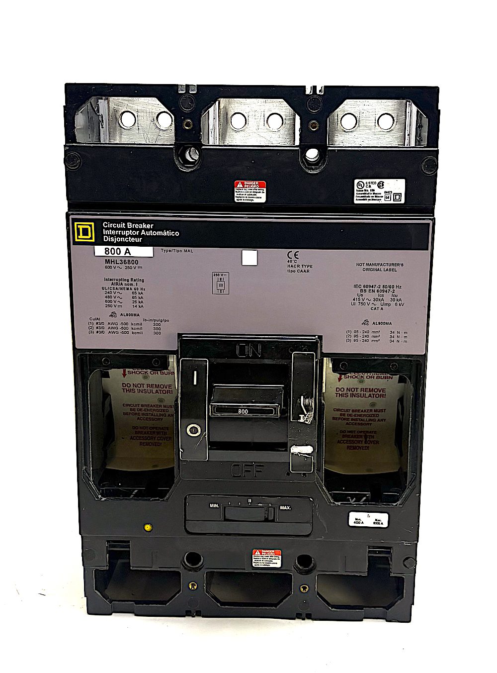 MHL36800-NML-GL-NOLUGS