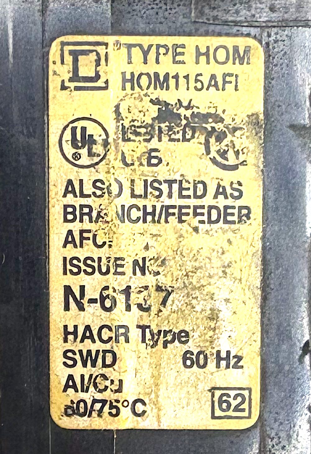 HOM115AFI-USED