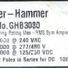Cutler Hammer GHB3080 #3
