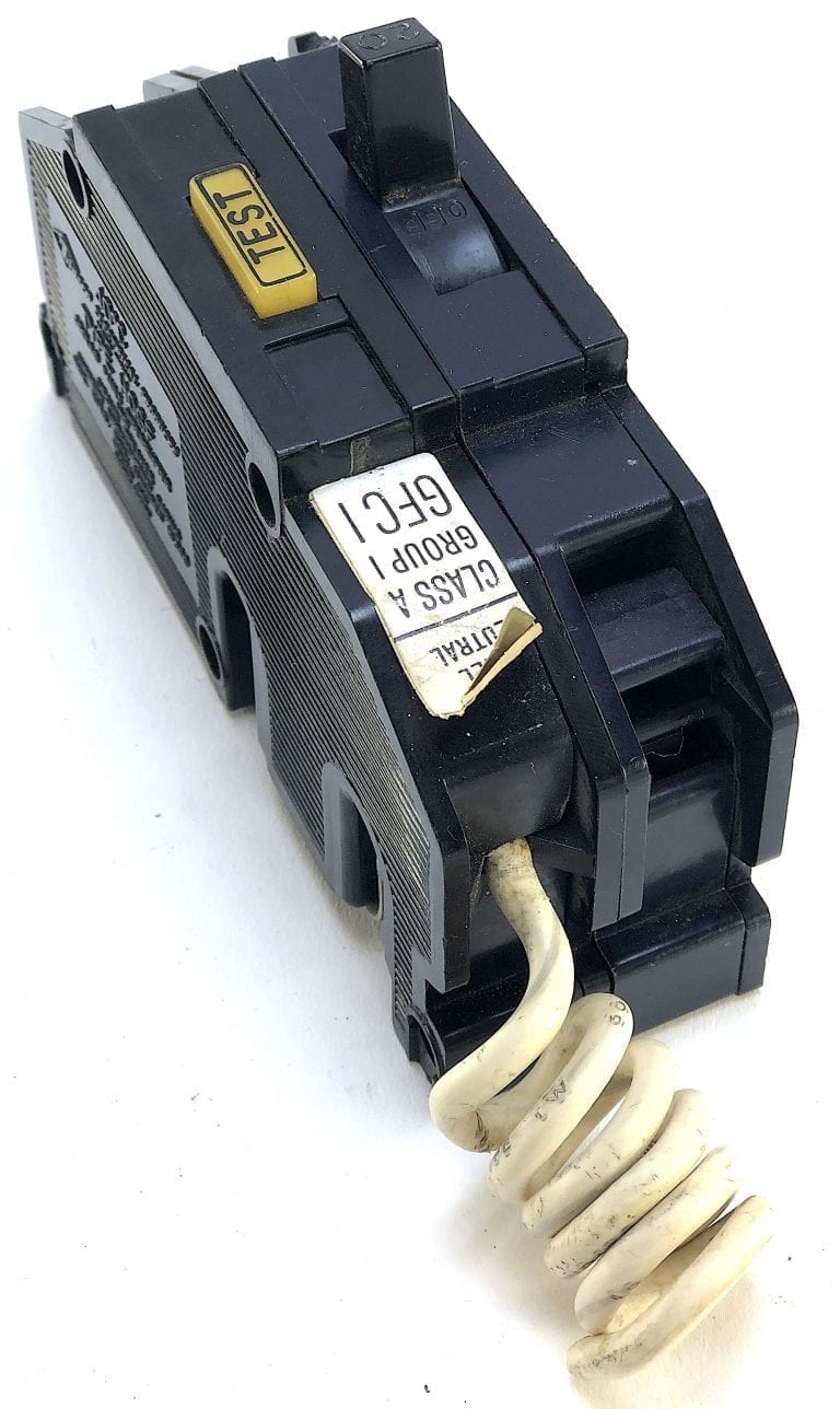 Zinsco 1 Pole 20 Amp 120 Vac Circuit Breaker w/GFCI (Y4) | Electrical ...