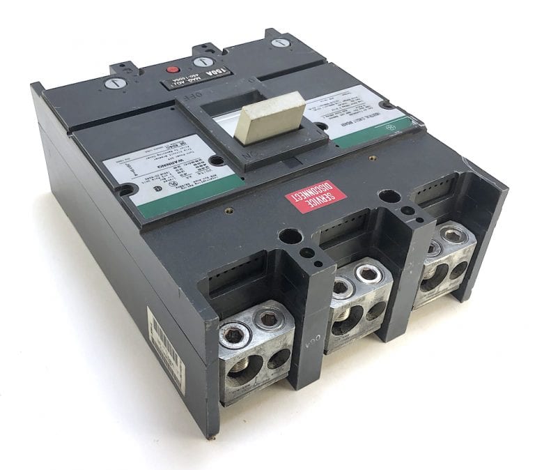 General Electric TJJ436150 3 Pole 150 Amp 600 Vac Circuit Breaker (U6 ...