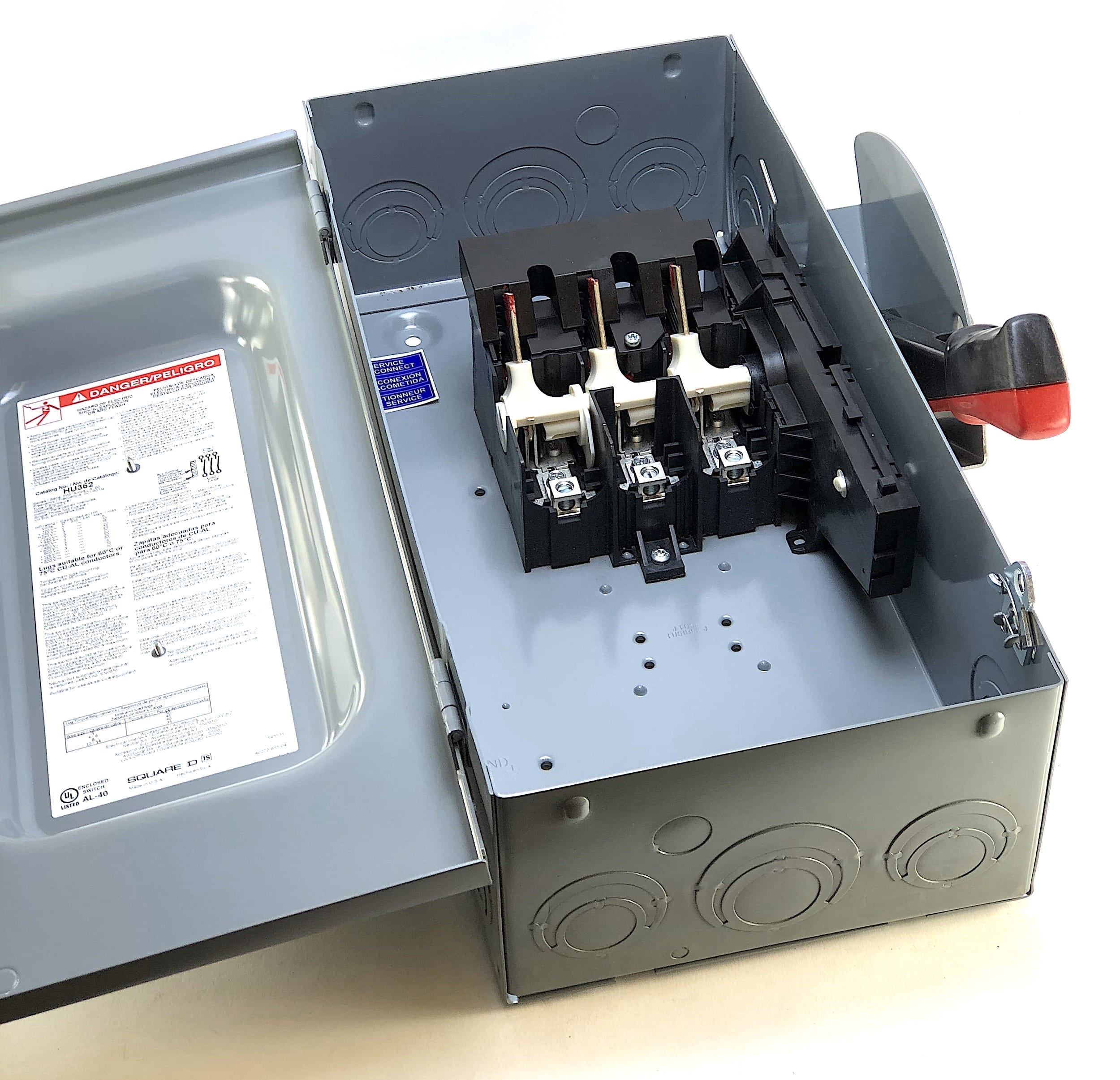 Square D 60 Amp 600 Vac Type 1 Safety Switch (NIB) (RK) Electrical