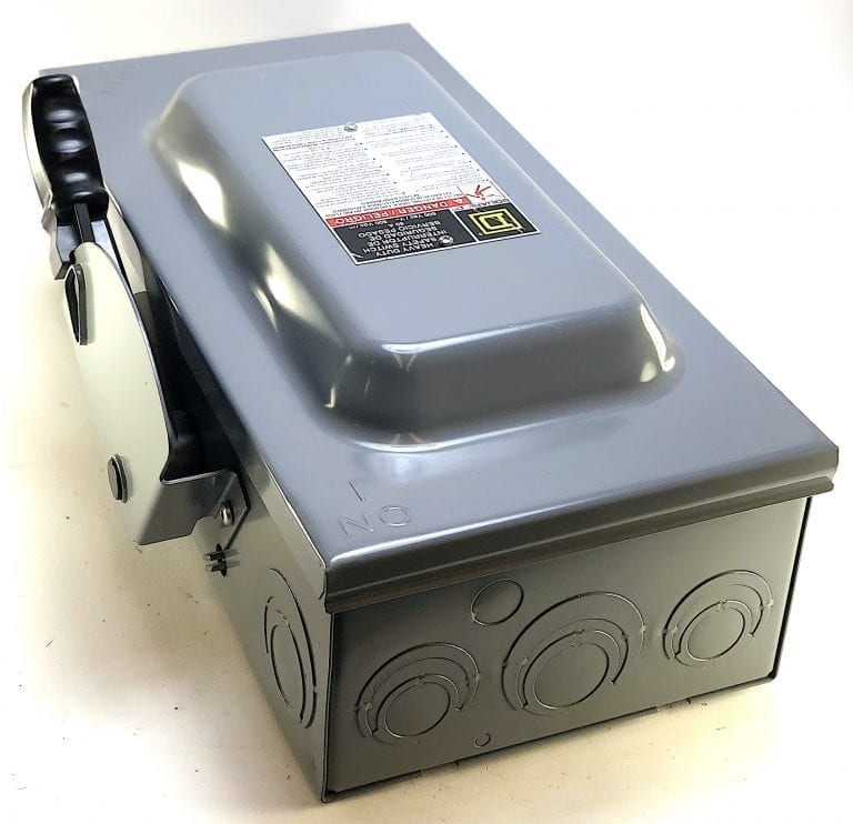 Square D 60 Amp 600 Vac Type 1 (NOB) Heavy Duty Safety Switch (RK