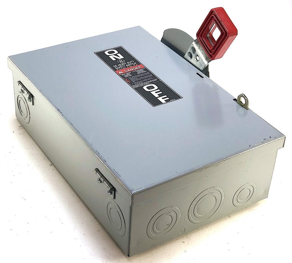 General Electric 30 Amp 600 Vac Type 1 Safety Switch (NOB) (RK