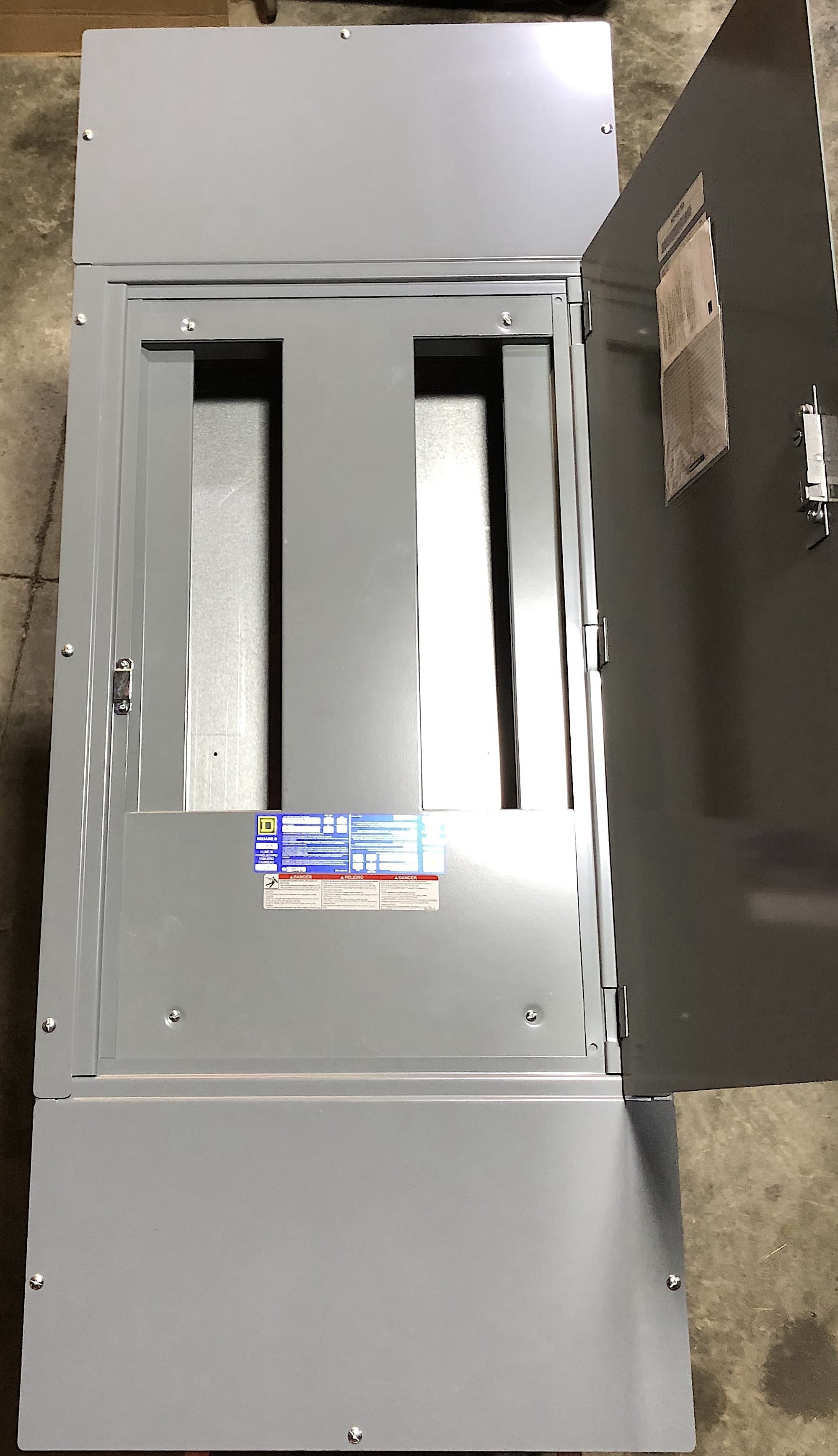 Square D 3 Phase 225A 600V Series E1 ILine Panel (New) Electrical