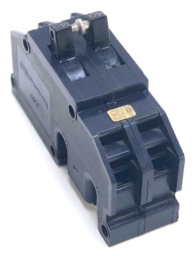 ZINSCO GTE SYLVANIA 20 AMP TYPE Q - 1 POLE PLUG IN CIRCUIT BREAKER - Foto 13