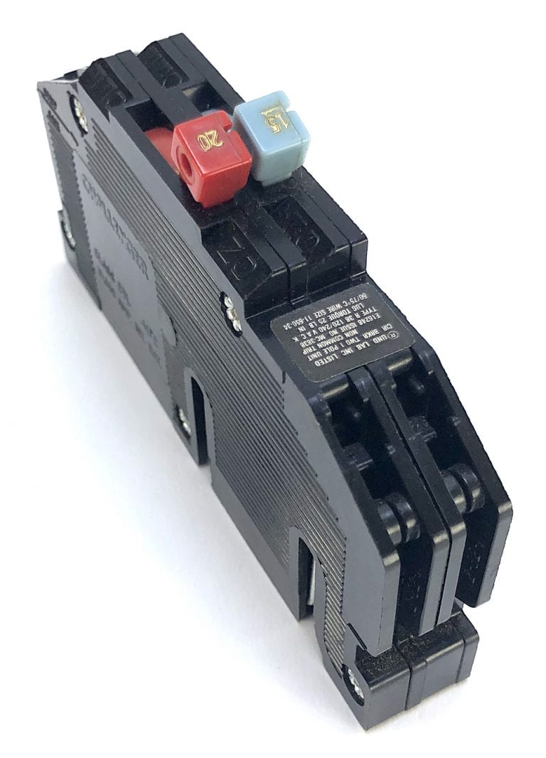 Challenger R381520 2 Pole 15/20 Amp 240 Vac Circuit Breaker (NOB