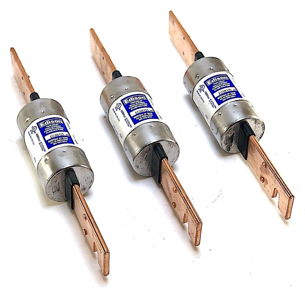 Edison EDCC-20 Time Delay Fuse – 20 Amp, 600Vac, Bussmann Compatible