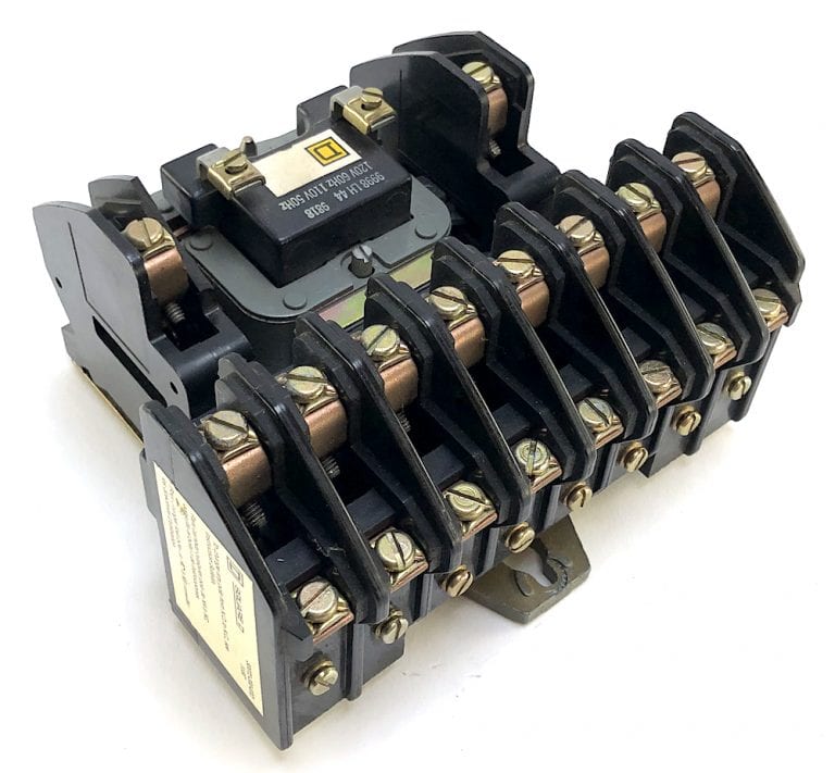 Square D 8903LO1000 Lighting Contactor w/120V Coil + 10 NO/NC Contacts Electrical Power and