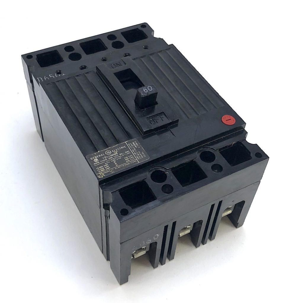 General Electric TED136060 3P 60A 600V Circuit Breaker | Electrical ...