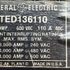General Electric TED136110