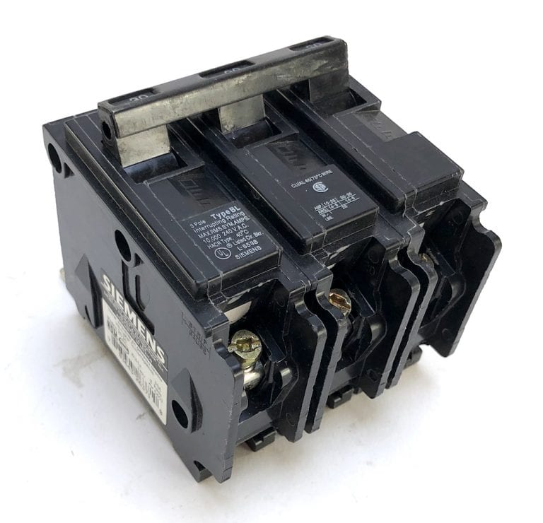 ITE Siemens B330 3 Pole 30 Amp 240 Vac Circuit Breaker (W4
