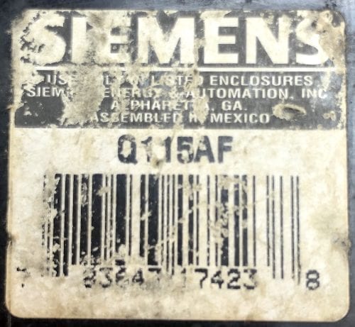 Siemens Q115AF