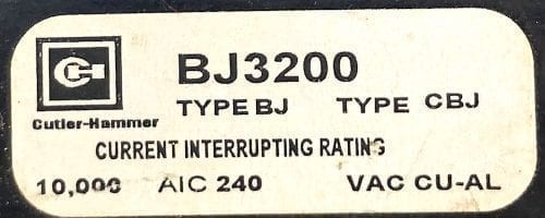 Cutler Hammer BJ3200-CH