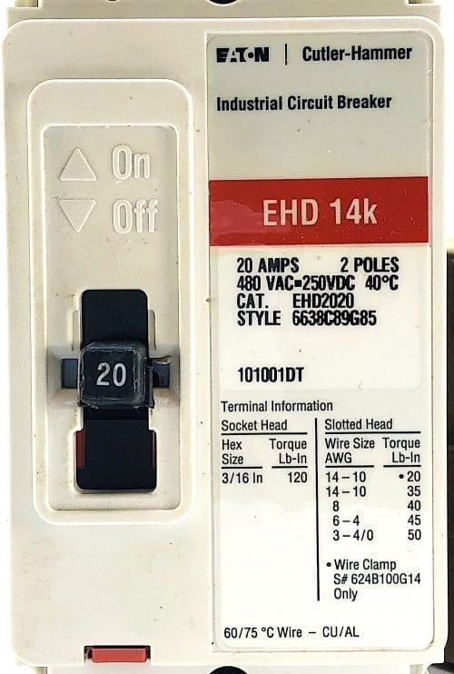 Eaton Cutler Hammer EHD2020-NIB