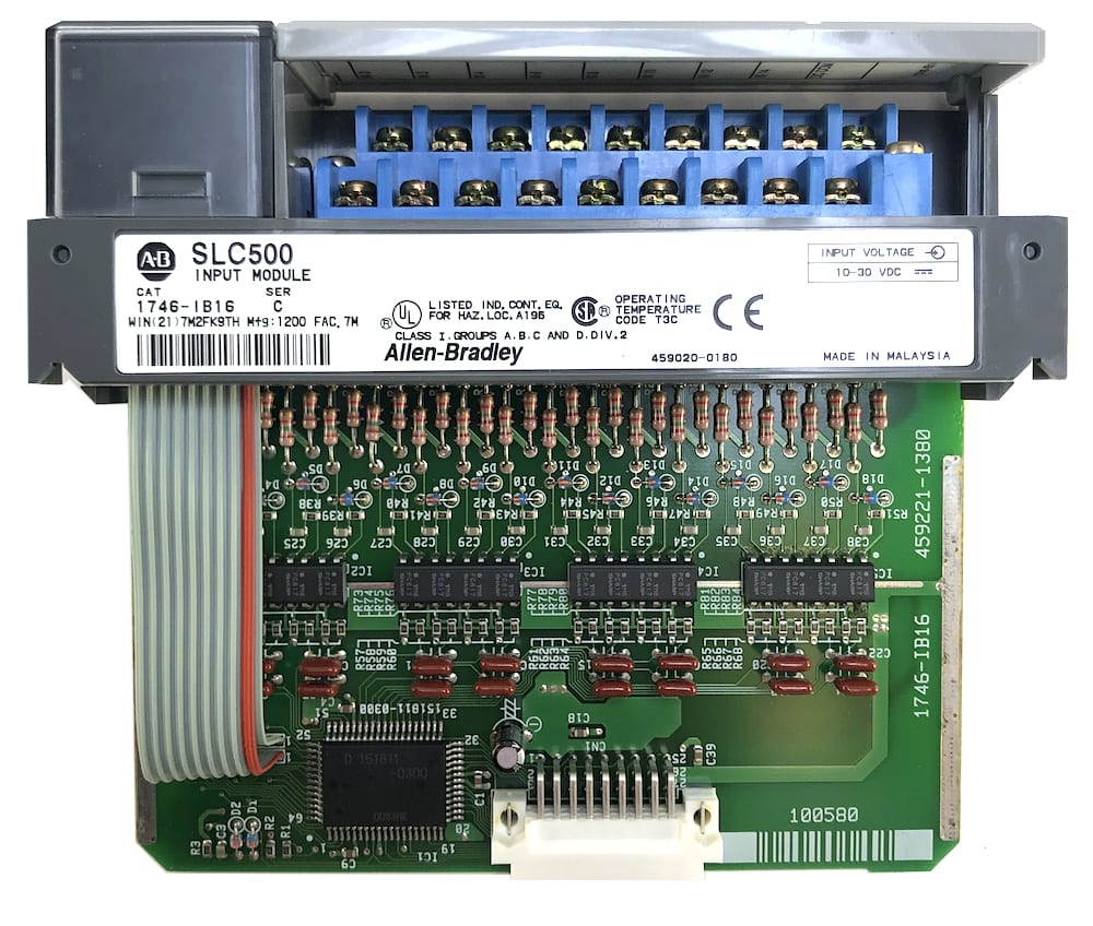 Allen Bradley 1746-IB16 SLC 500 Series C 10-30 Vdc Input Module